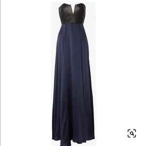 Mason Lambskin Leather and Silk Dress 🫶🏼